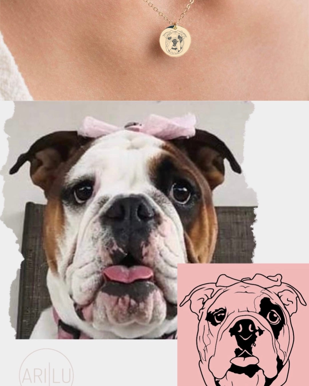 Collar con ilustración