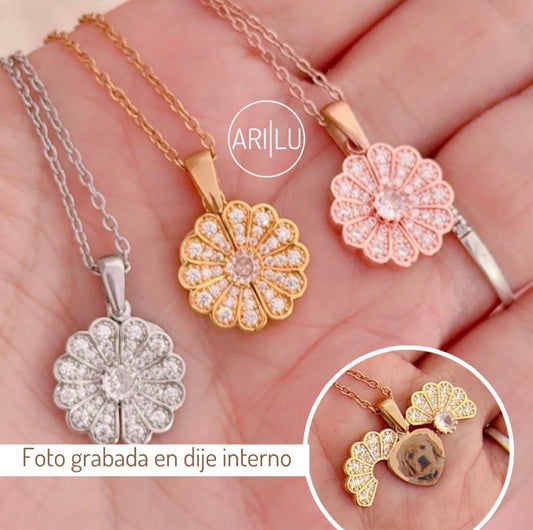 Collar Amor que florece
